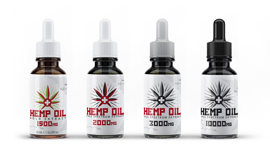 CBD Visual Identity, CBD Product branding & Graphics