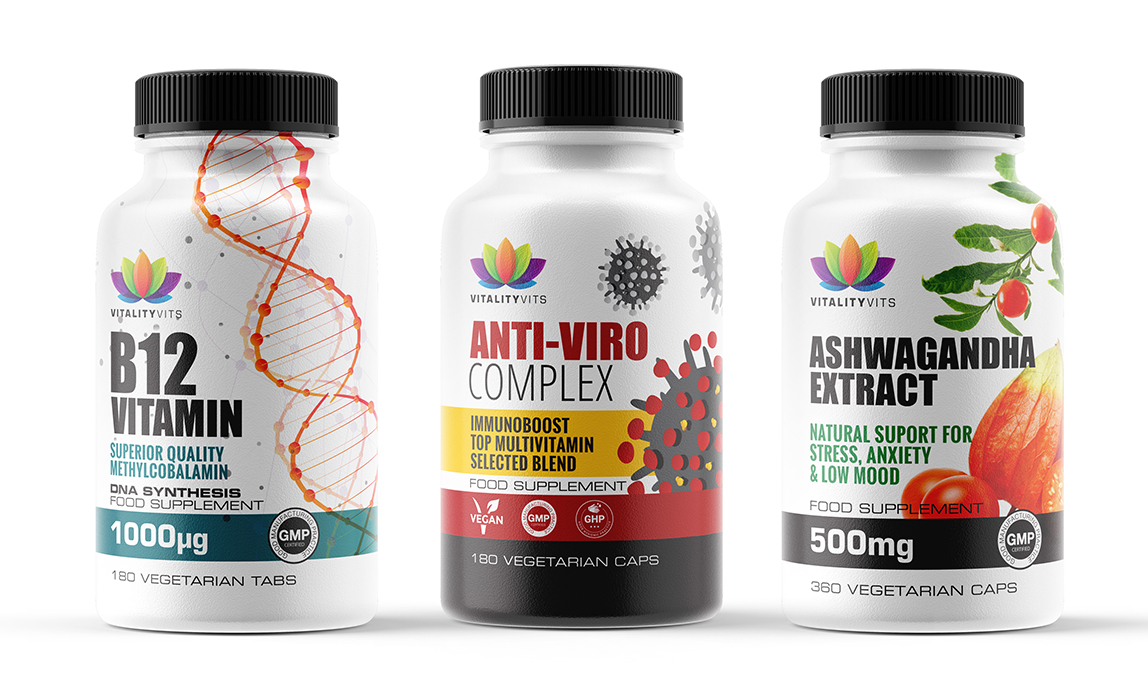 Supplement Label Design