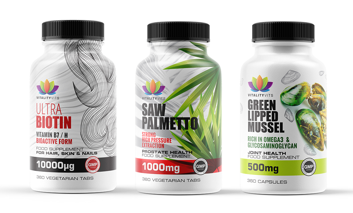 Supplement Label Design