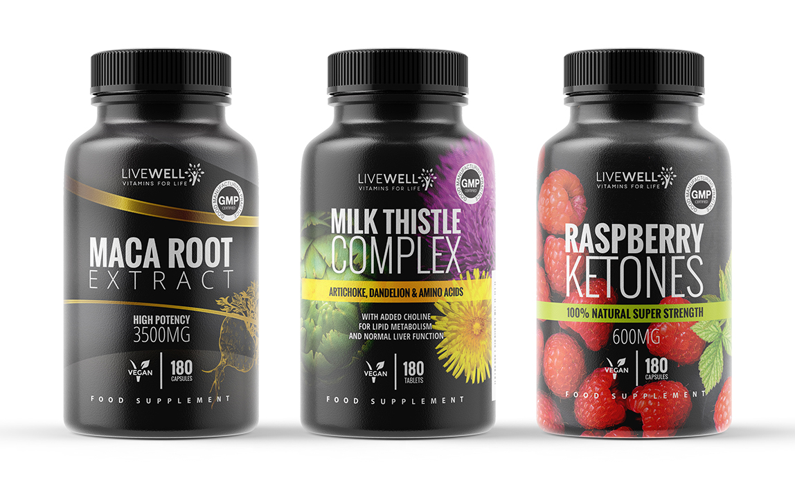 Supplements Label Design