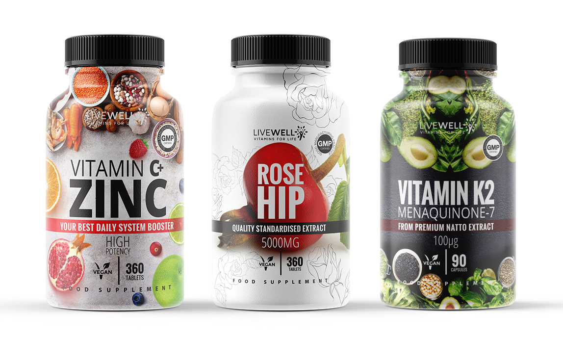 Supplements Label Design