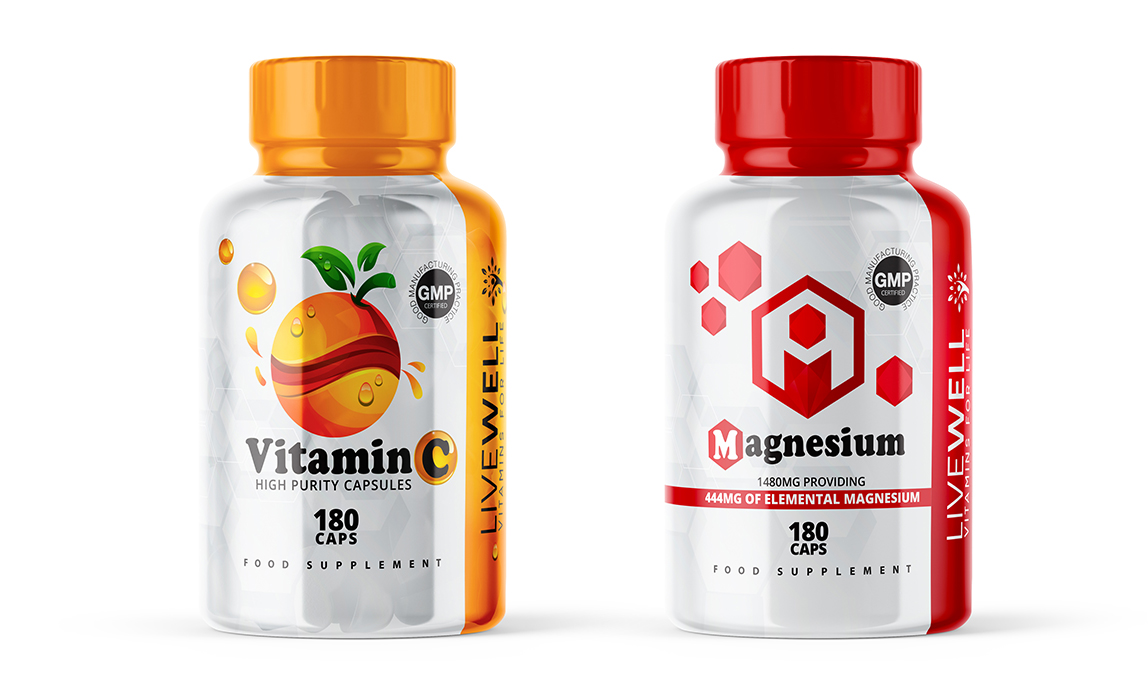 Supplements Label Design