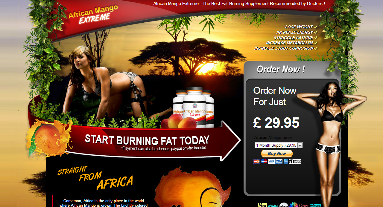 Detary Supplement Web design