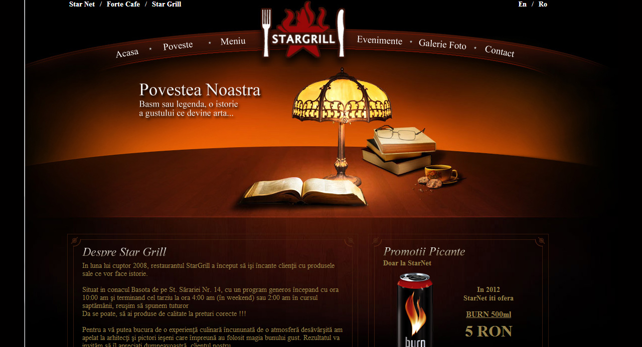 Star Grill Web Design